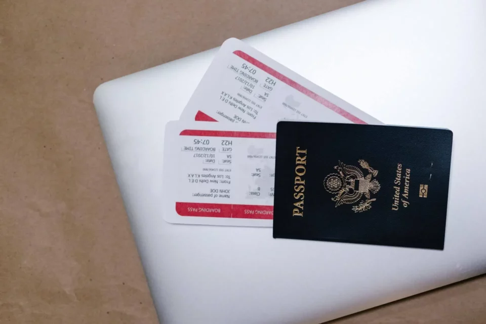 Passport and tickets required for moving overseas