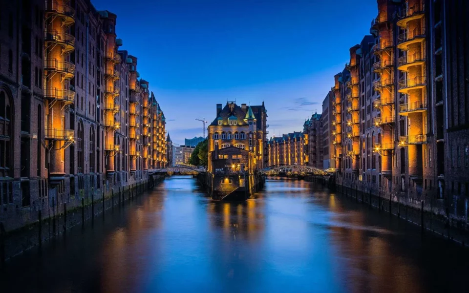 Speicherstadt is a must-visit spot after international moving to Germany
