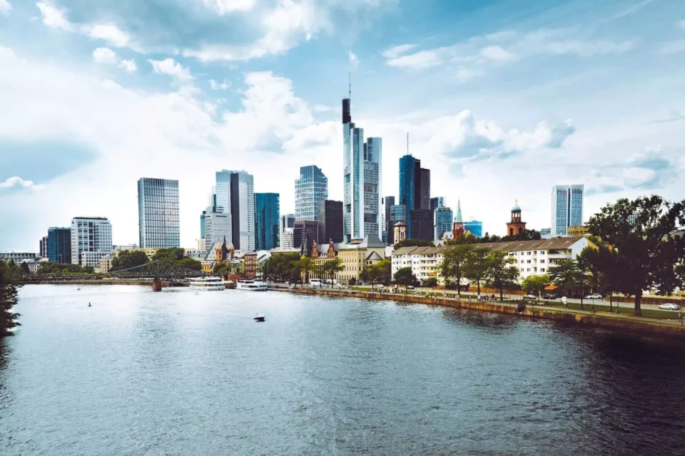 Enjoying Frankfurt's skyline from the water will be possible after moving overseas 