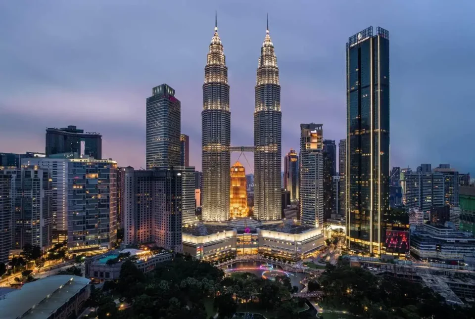 Petronas Towers in Kuala Lumpur 