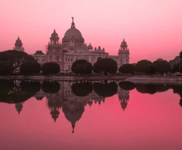 sunrise in India